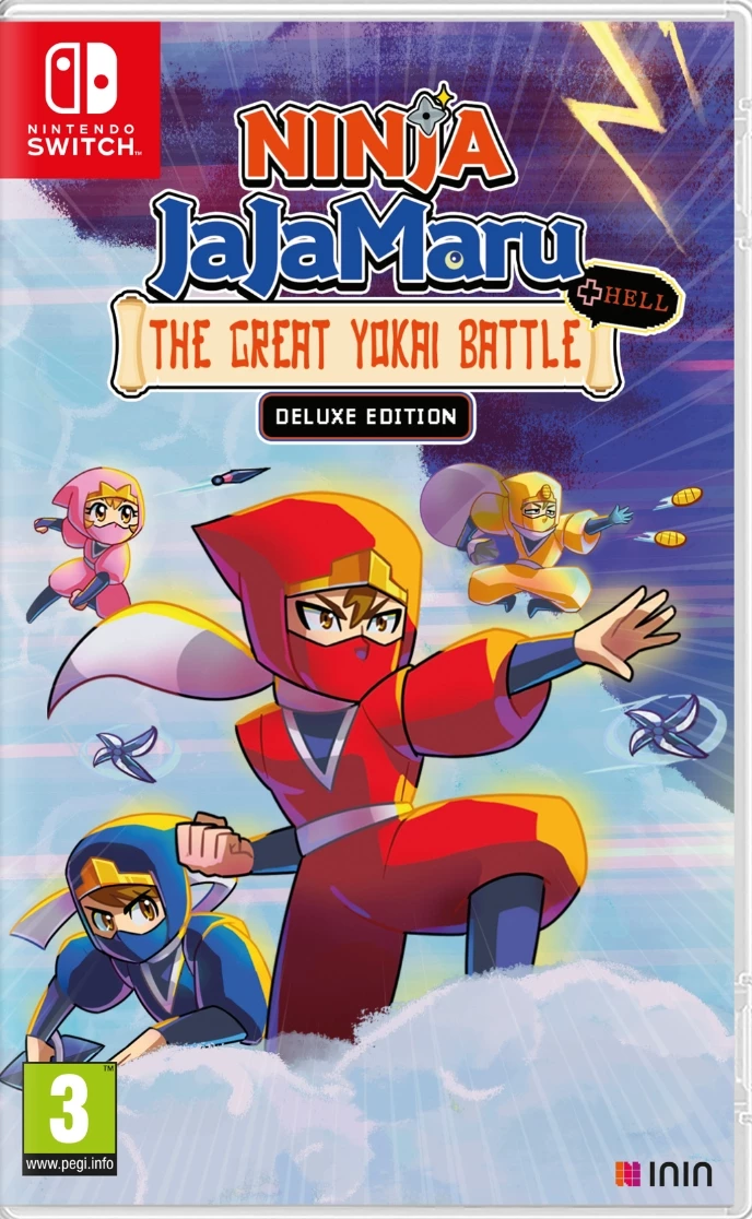 Ninja JaJaMaru: The Great Yokai Battle +Hell - Deluxe Edition (Switch), ININ Games