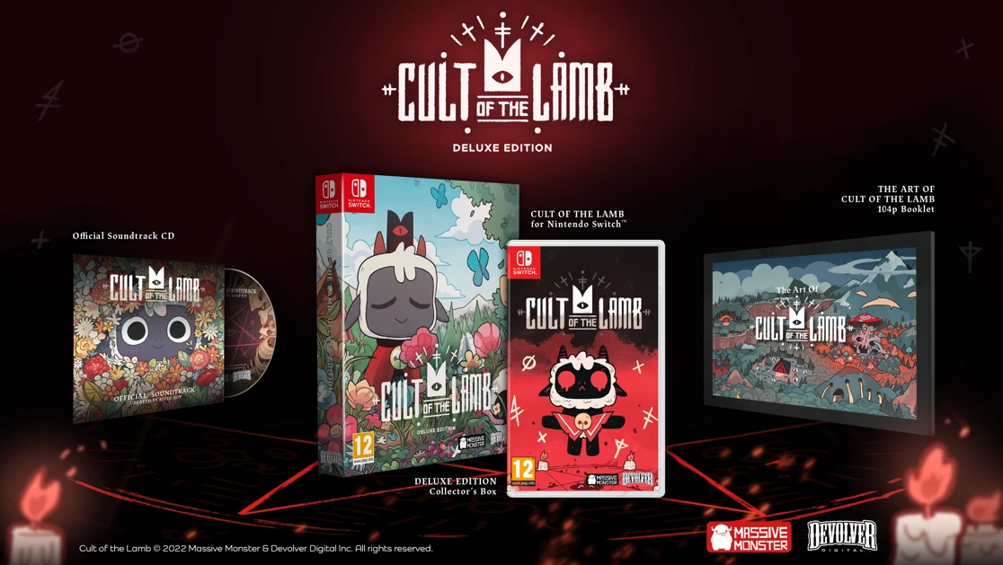 Cult of the Lamb - Deluxe Edition (Switch), Devolver Digital