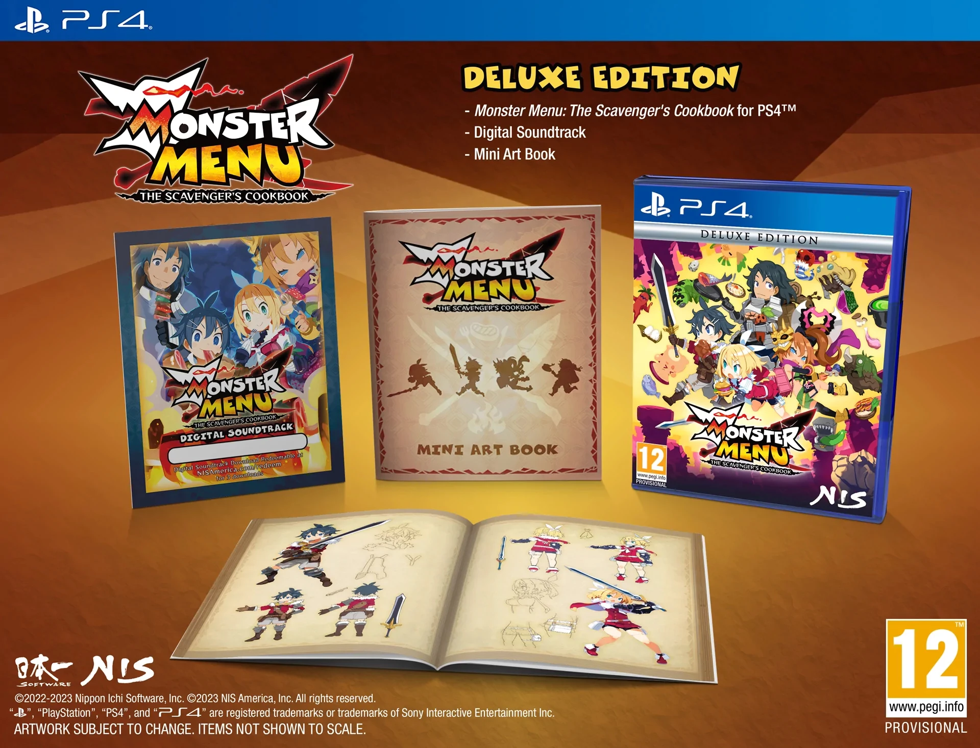 Monster Menu: The Scavenger’s Cookbook - Deluxe Edition (PS4), NIS America