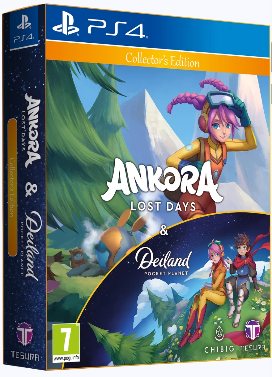 Ankora: Lost Days & Deiland: Pocket Planet - Collectors Edition (PS4), Tesura Games