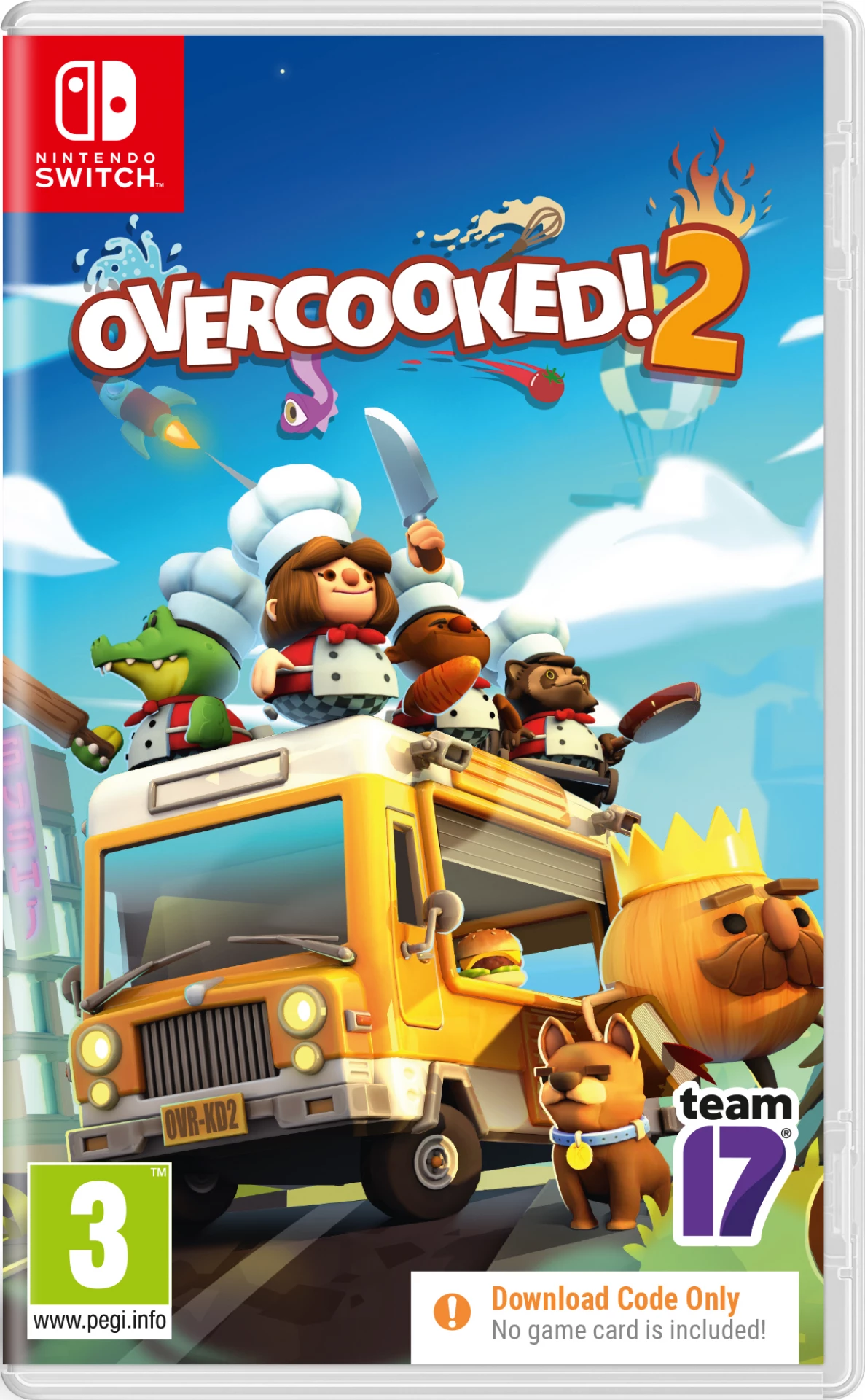 Overcooked 2 (Code in a Box) (Switch), Team 17