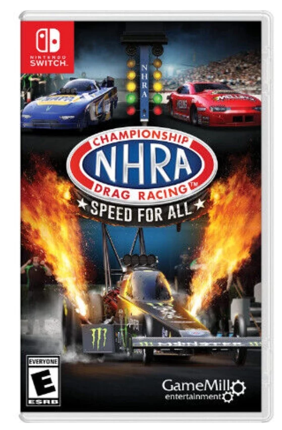 NHRA Championship Drag Racing: Speed For All (USA Import) (Switch), GameMill Entertainment