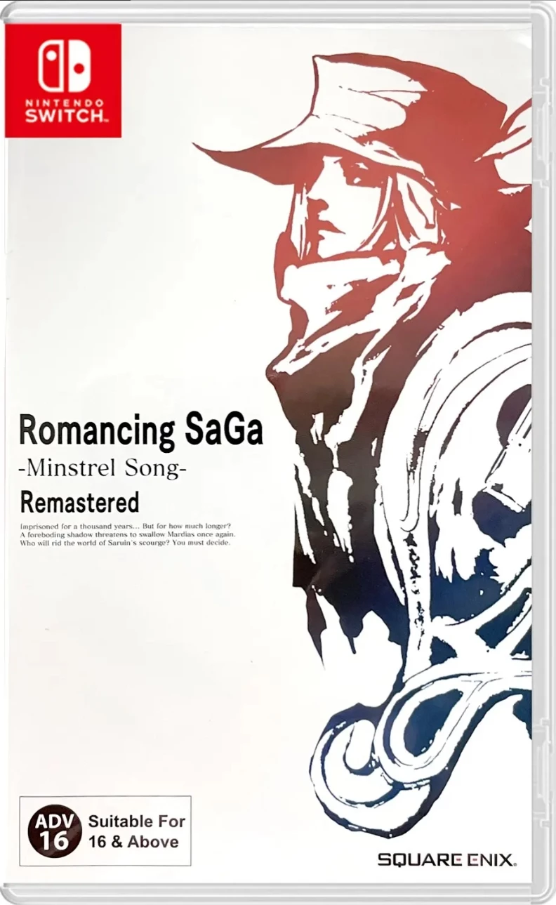 Romancing SaGa: Minstrel Song- Remastered (Asia Import) (Switch), Square Enix