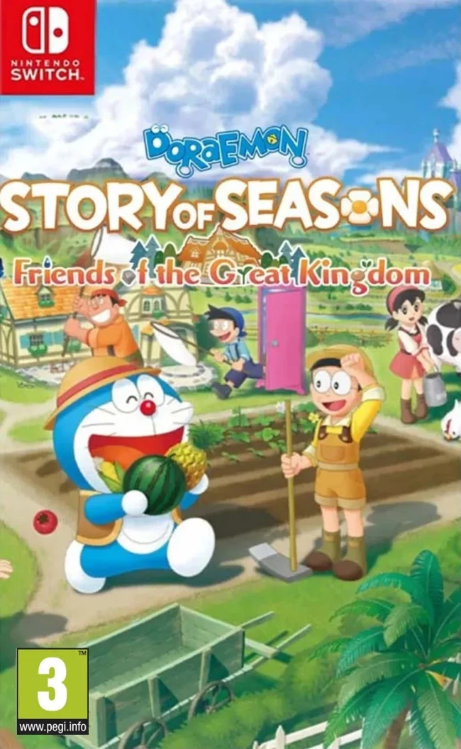Doraemon: Story of Seasons - Friends of the Great Kingdom (Switch), Marvelous Inc., Brownies Inc