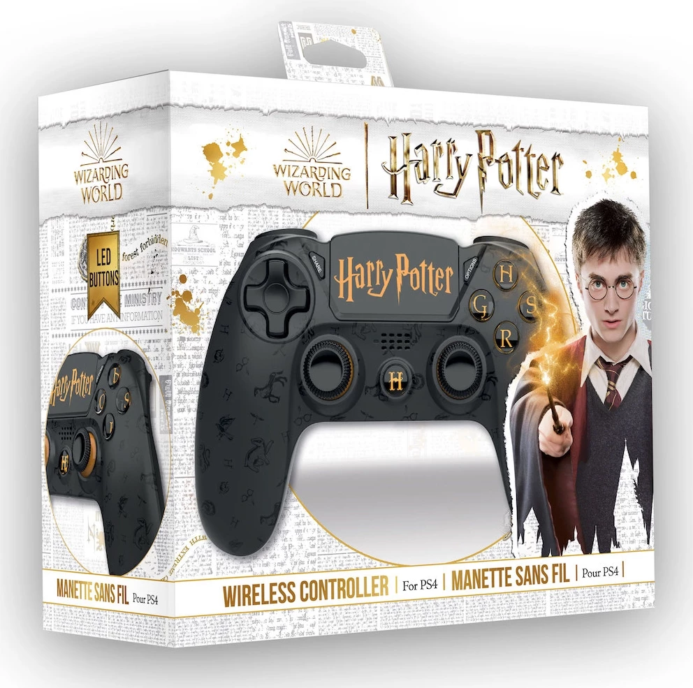 Harry Potter Wireless PS4 Controller - Harry Potter (PS4), Freaks and Geeks