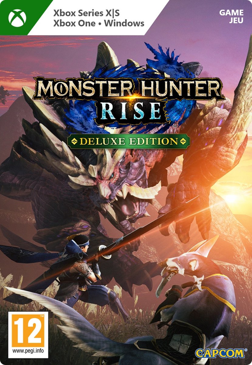 Monster Hunter: Rise - Deluxe Edition (Xbox Download) (Xbox Series X), Capcom