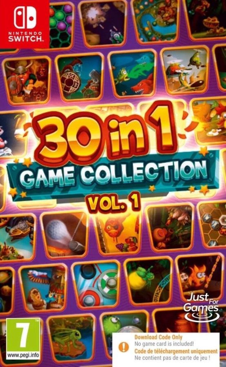 30 in 1 Game Collection Vol. 1 (Code in a Box)