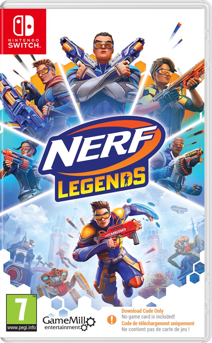 NERF Legends (Code in a Box) (Switch), GameMill Entertainment