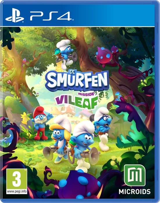 De Smurfen: Mission Vileaf (PS4), Microids