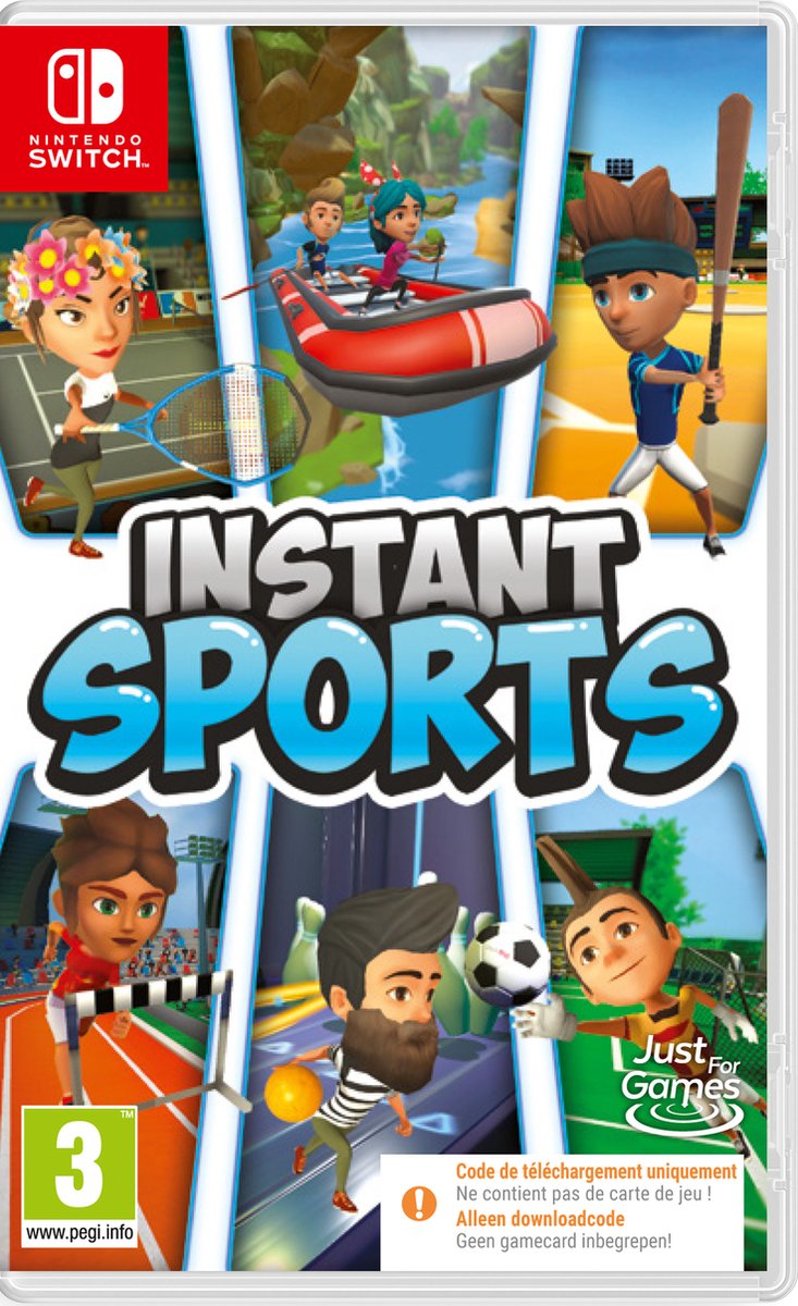 Instant Sports (Code in a Box) (Switch), Just For Games