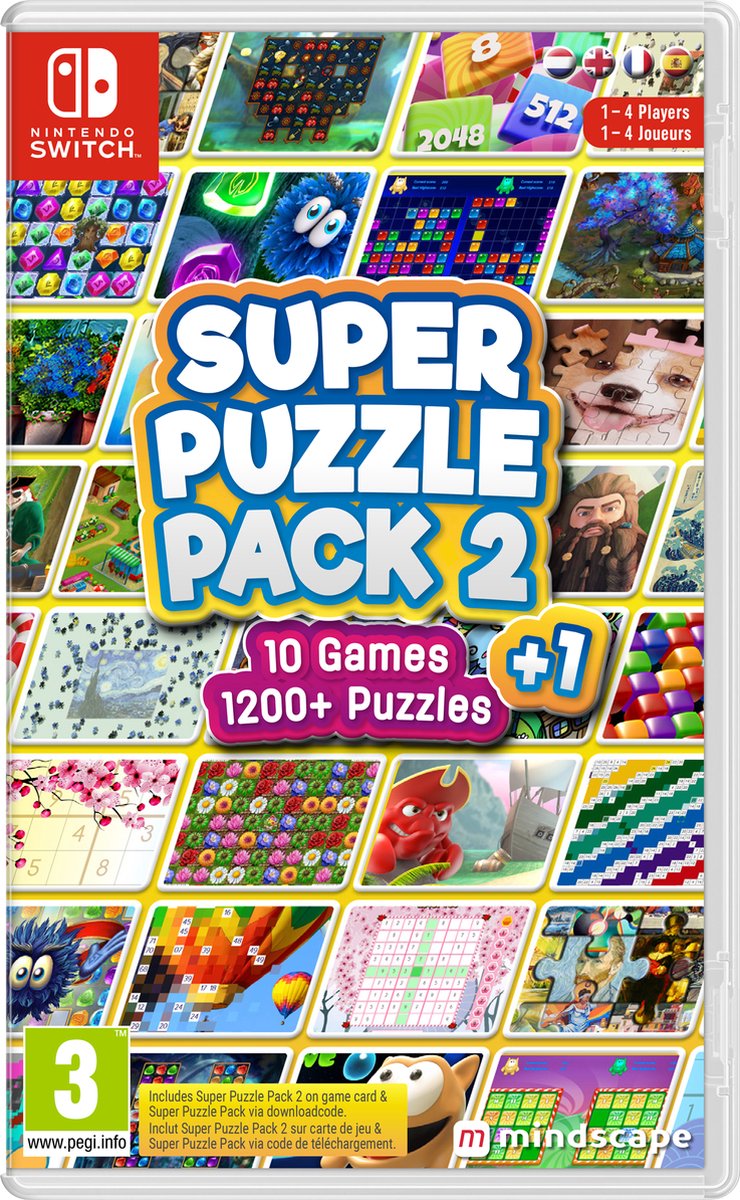 Super Puzzle Pack 1 + 2 (Switch), Mindscape