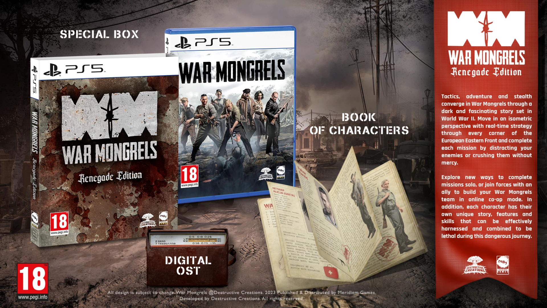 War Mongrels - Renegade Edition (PS5), Meridiem Games