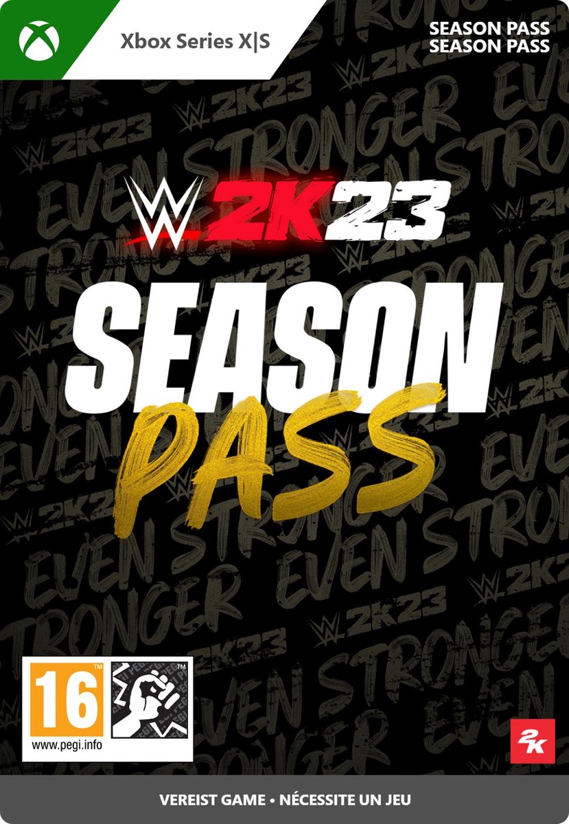 WWE 2K23 Season Pass (Xbox Series X Download) (Xbox Series X), 2K Sports