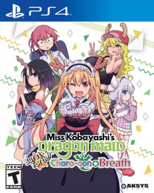 Miss Kobayashi's Dragon Maid Burst Forth!! Choro-Gon Breath (USA Import) (PS4), Aksys Games