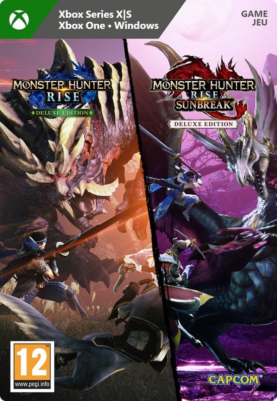 Monster Hunter: Rise + Sunbreak - Deluxe Edition (Xbox One Download) (Xbox One), Capcom
