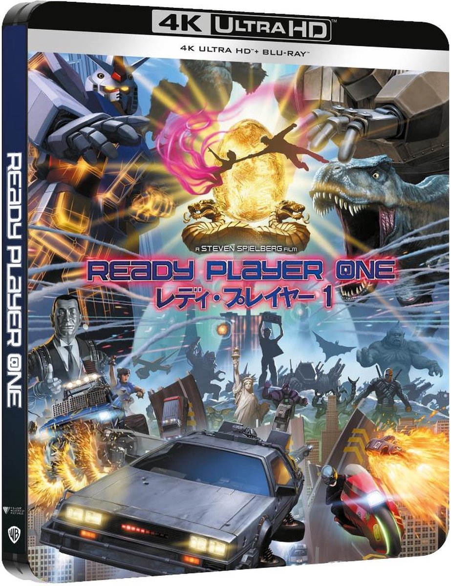 Ready Player One (4K Ultra HD) (Steelbook) (Blu-ray), Steven Spielberg