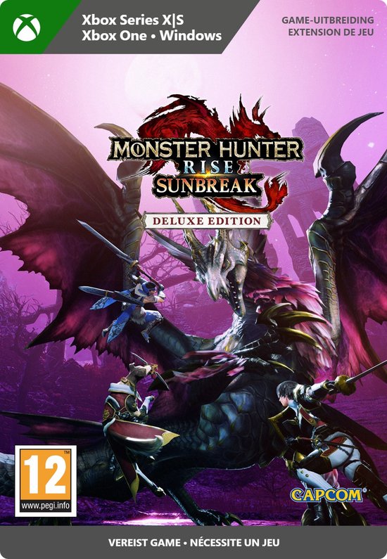 Monster Hunter Rise: Sunbreak - Deluxe Edition (Xbox One Download (Xbox Series X), Capcom