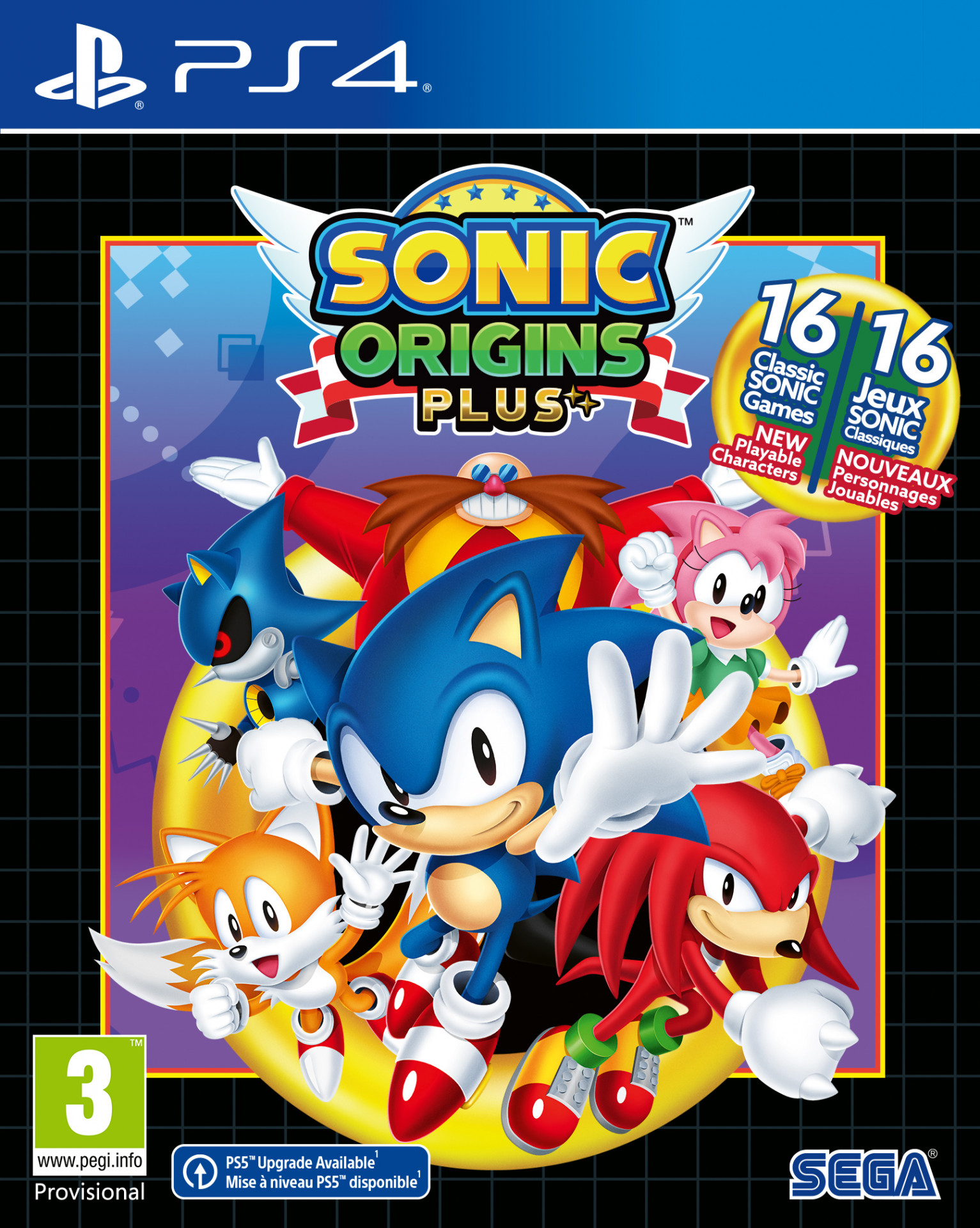 Sonic Origins Plus (PS4), SEGA