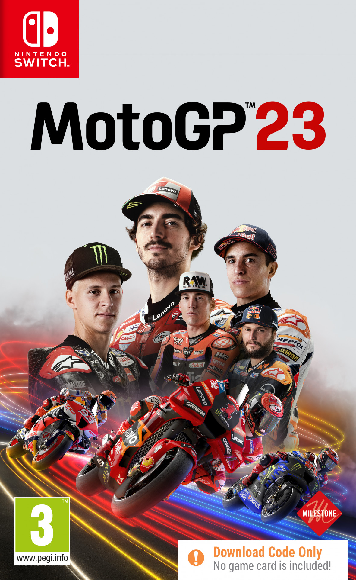MotoGP 23 (Code in a Box) (Switch), Milestone