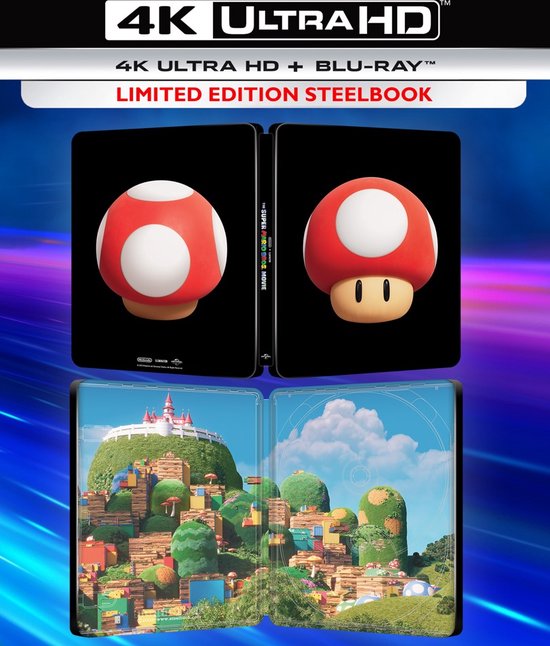 Super Mario Bros. Movie (4K Ultra HD Blu-ray) (Limited Steelbook Edition) (Blu-ray), Illumination