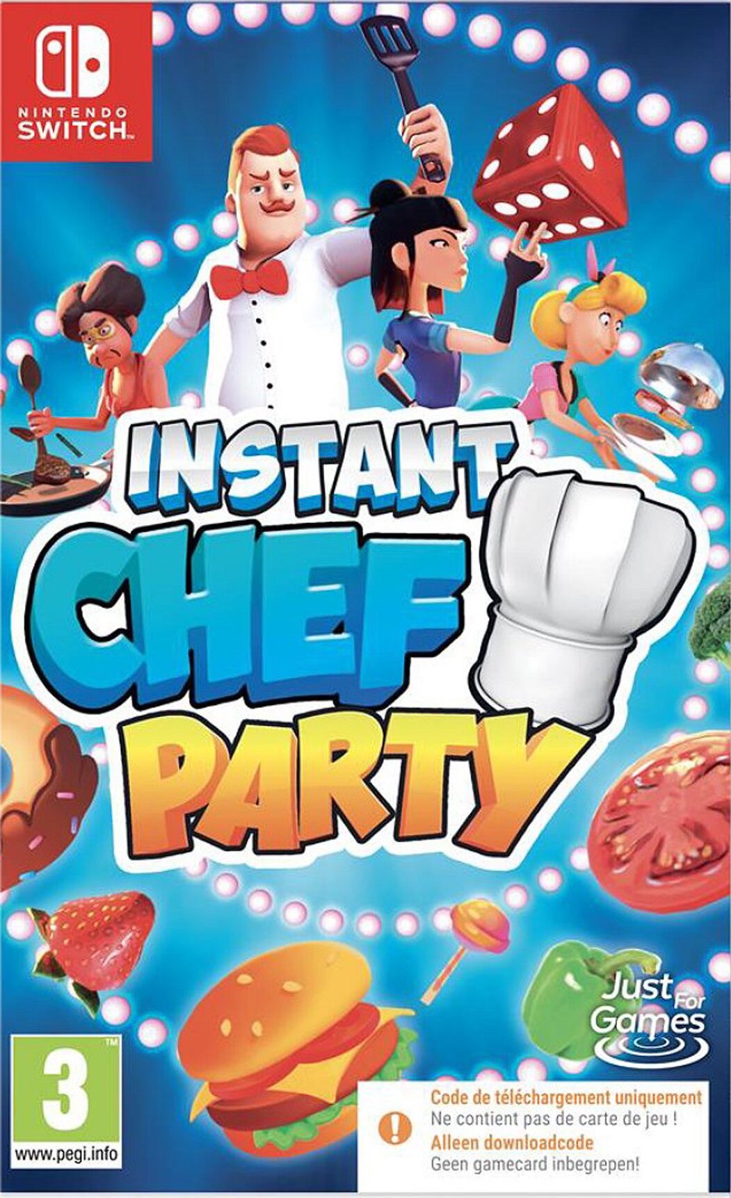 Instant Chef Party (Code in a Box) (Switch), BreakFirst S.A.R.L.
