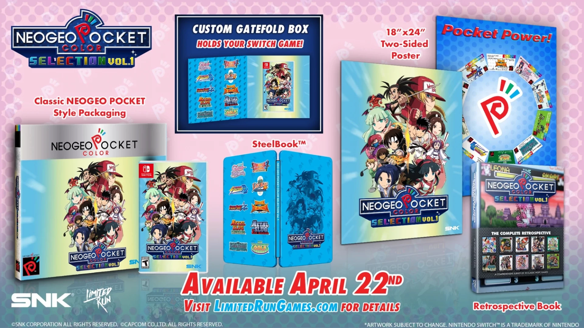 NeoGeo Pocket Color Selection - Vol. 1 Classic Edition (Limited Run)