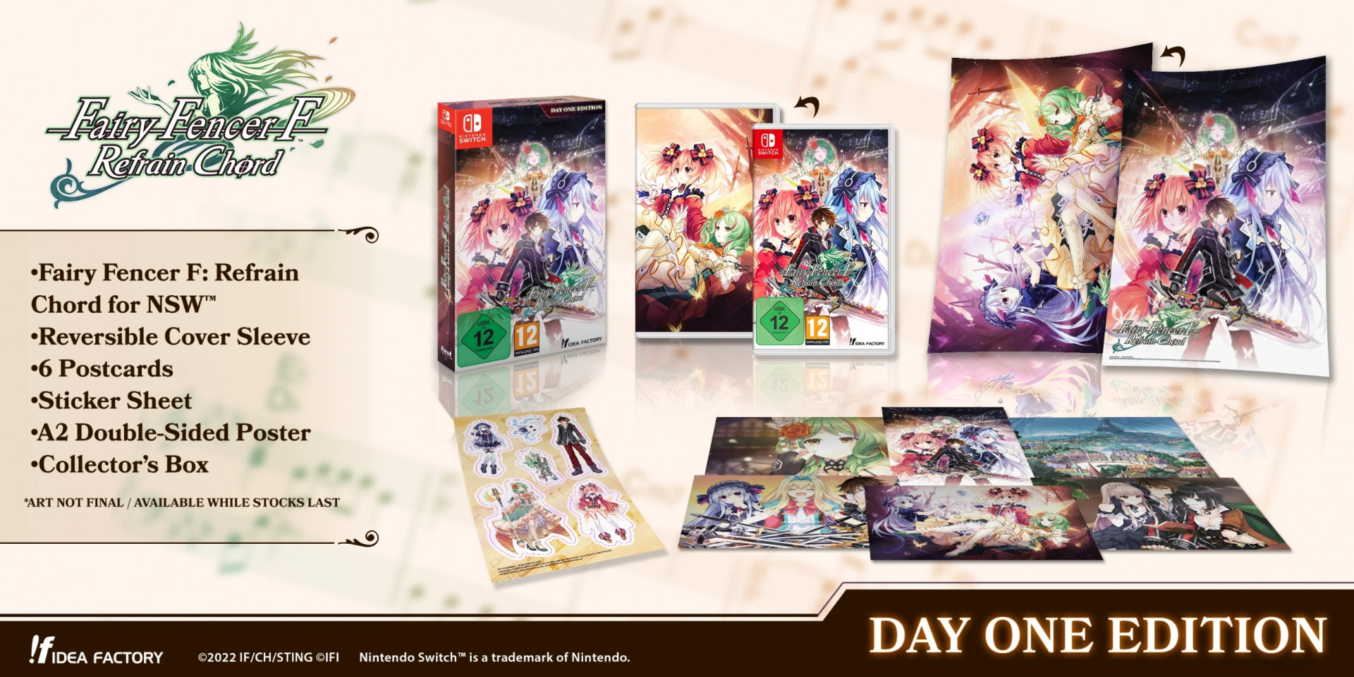 Fairy Fencer F: Refrain Chord - Day One Edition (Switch), Idea Factory