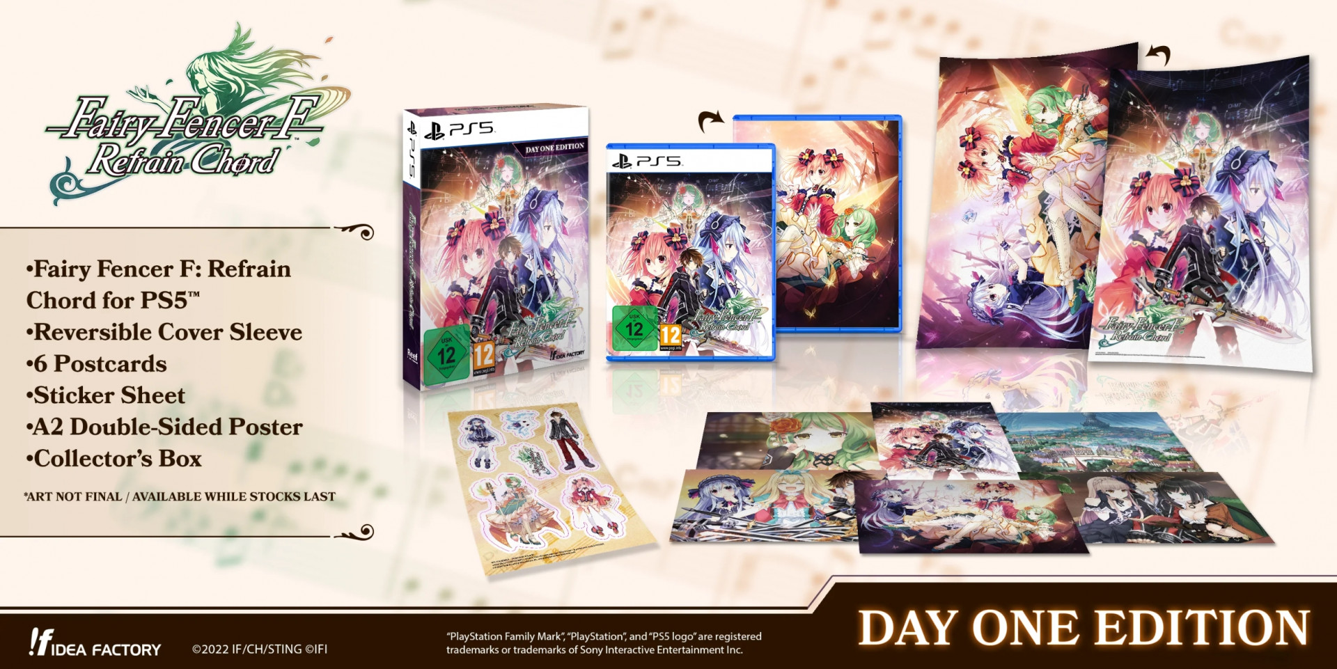 Fairy Fencer F: Refrain Chord - Day One Edition (PS5), Idea Factory