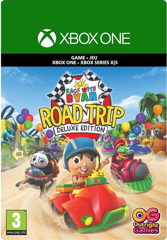 Race with Ryan: Road Trip - Deluxe Edition (Xbox One Download) (Xbox One), Outright Games
