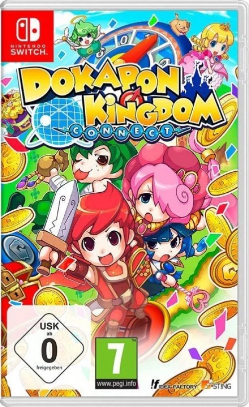 Dokapon Kingdom: Connect (Switch), Compile Heart, Sting Entertainment, Idea Factory