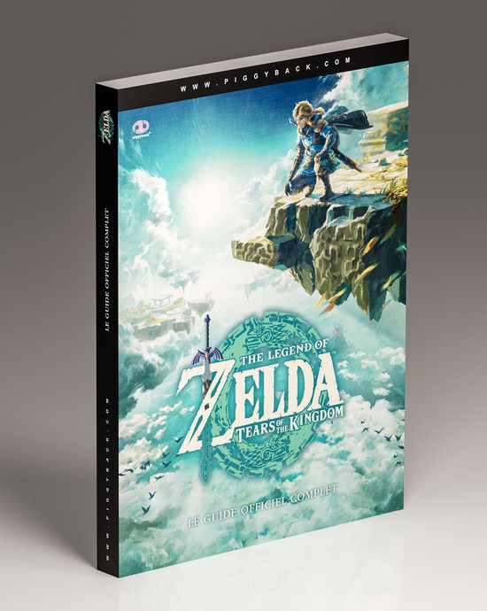 Boxart van The Legend of Zelda: Tears of the Kingdom - The Complete Official Guide (Guide), Piggyback