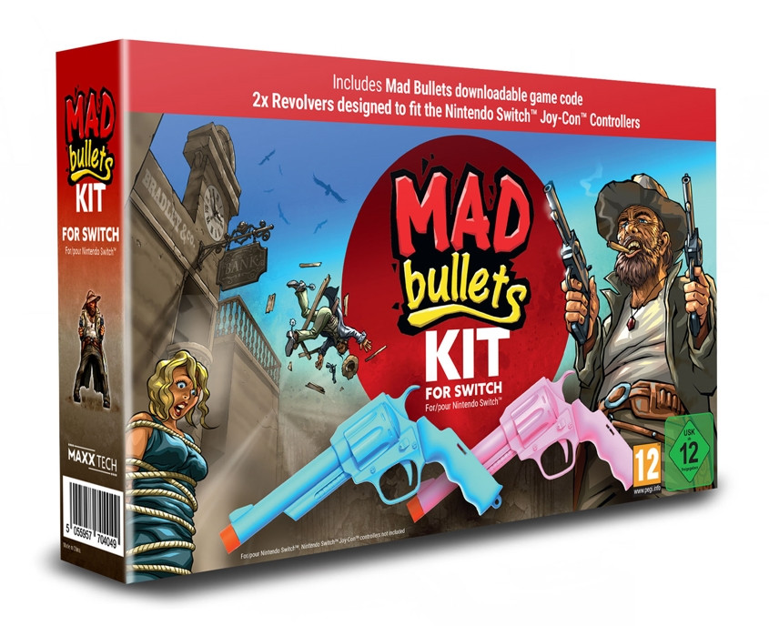 Mad Bullets Kit (+2 Revolvers) (Switch), Maxxtech