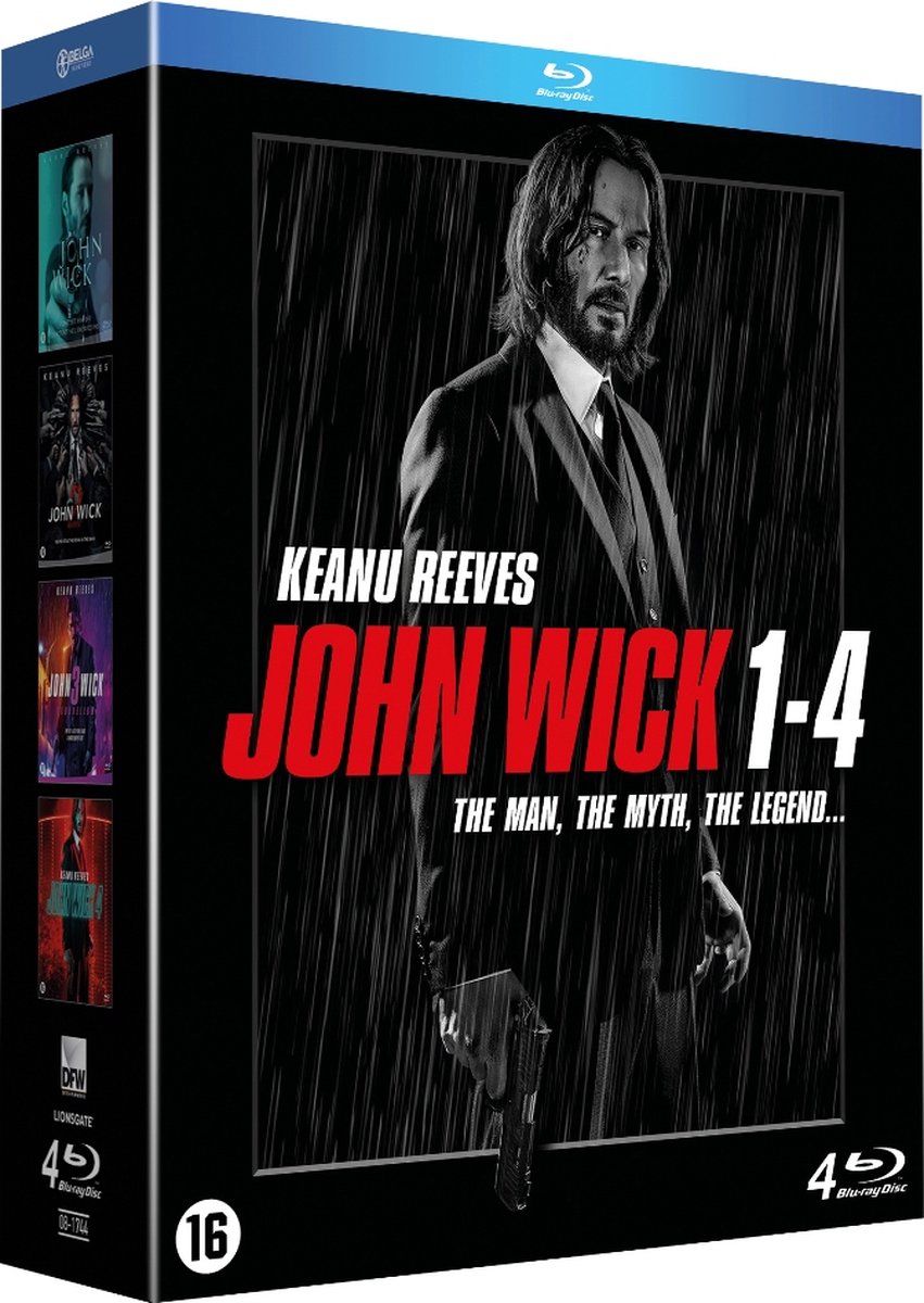 John Wick 1-4 (Blu-ray), Diversen