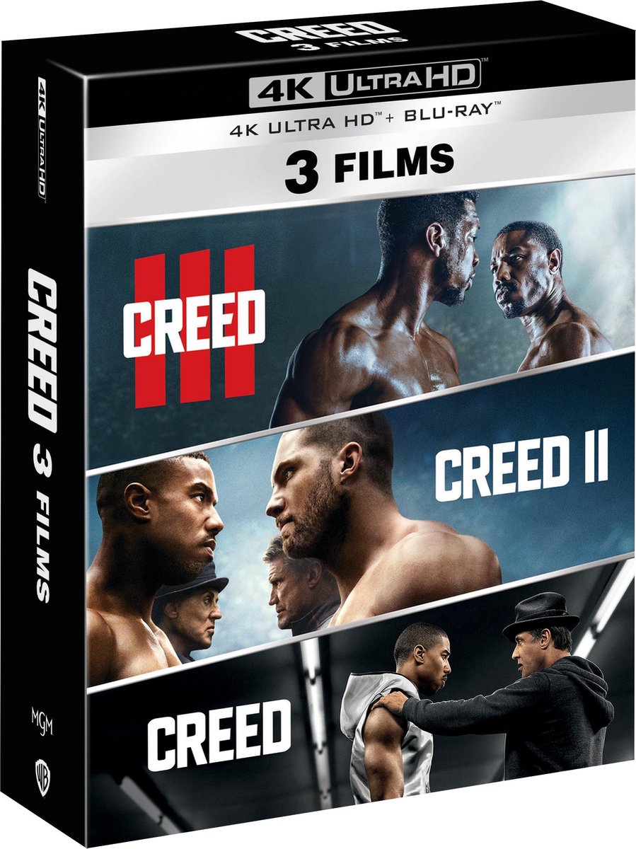 Creed 1-3 (4K Ultra HD) (Blu-ray), Diversen