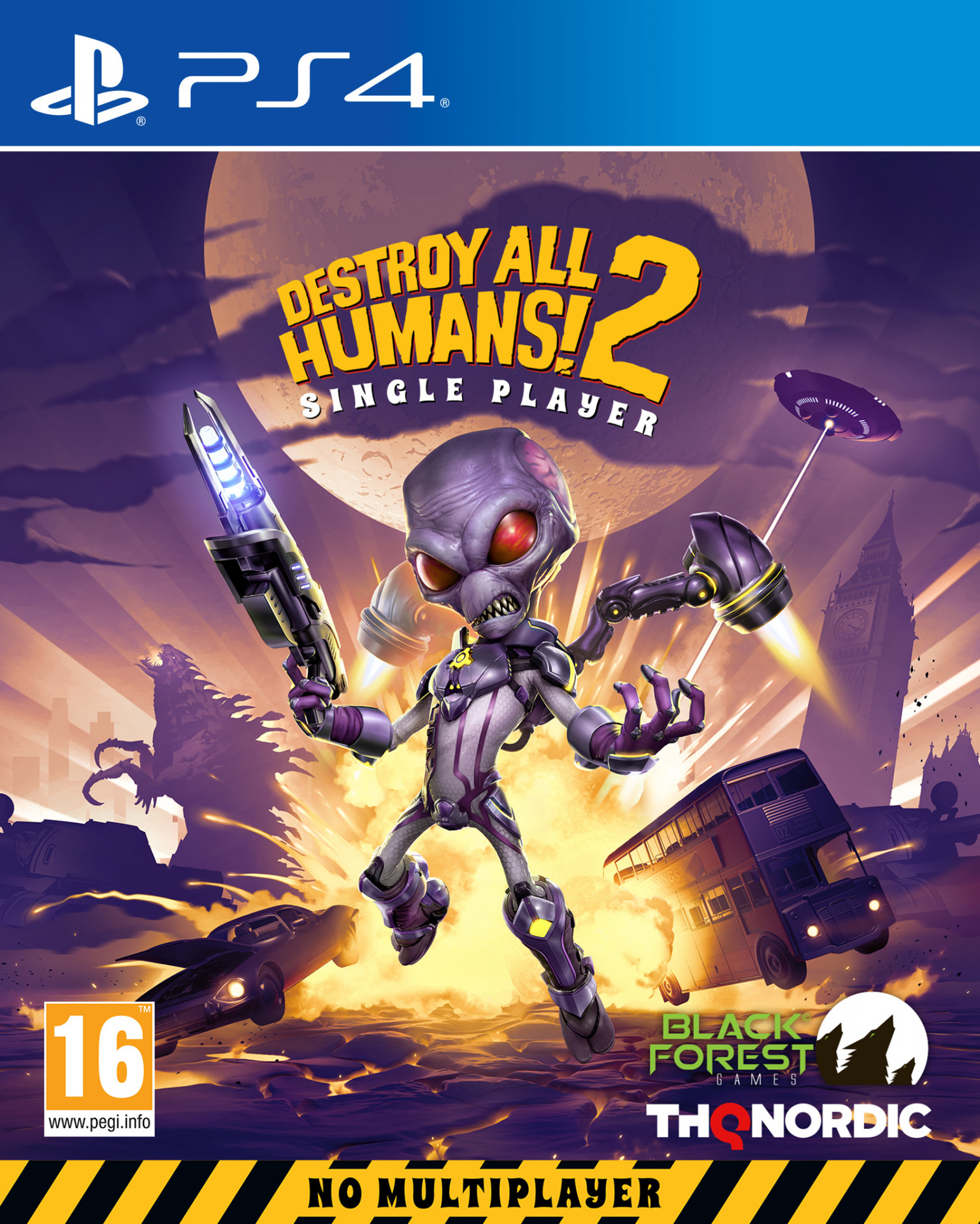 Destroy All Humans 2 - Single Player Edition (PS4), Black Forest