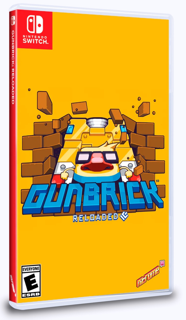 Gunbrick: Reloaded (Limited Run) (Switch), Nitrome