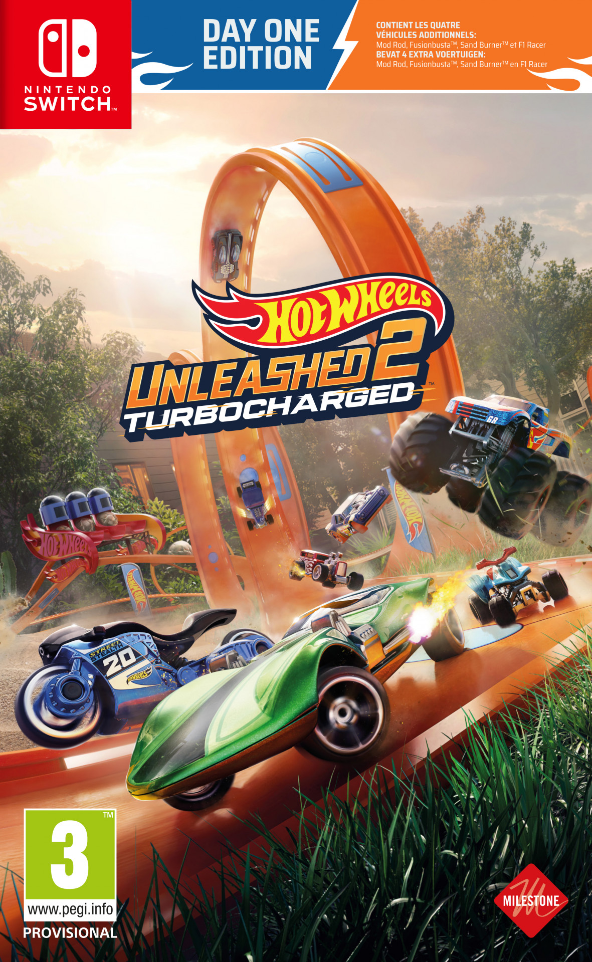 Hot Wheels Unleashed 2 - Day One Edition (Switch), Milestone