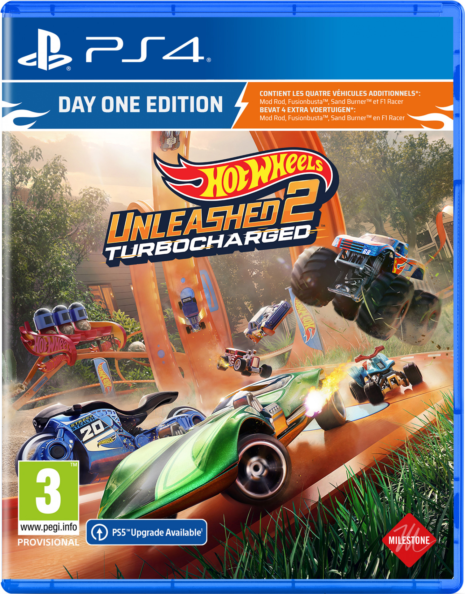 Hot Wheels Unleashed 2 - Day One Edition (PS4), Milestone