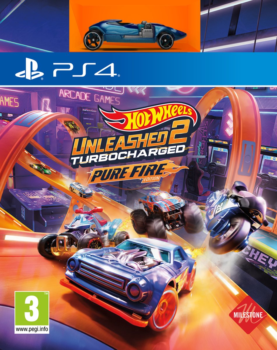 Hot Wheels Unleashed 2 - Pure Fire Edition (PS4), Milestone