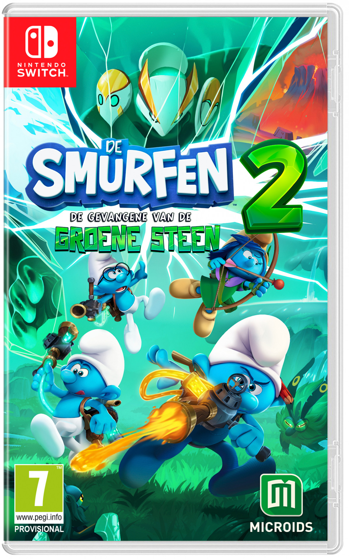 De Smurfen 2: De Gevangene van de Groene Steen (Switch), Microids