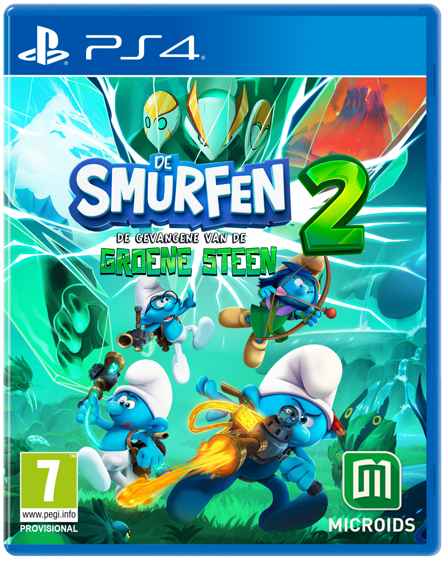 De Smurfen 2: De Gevangene van de Groene Steen (PS4), Microids