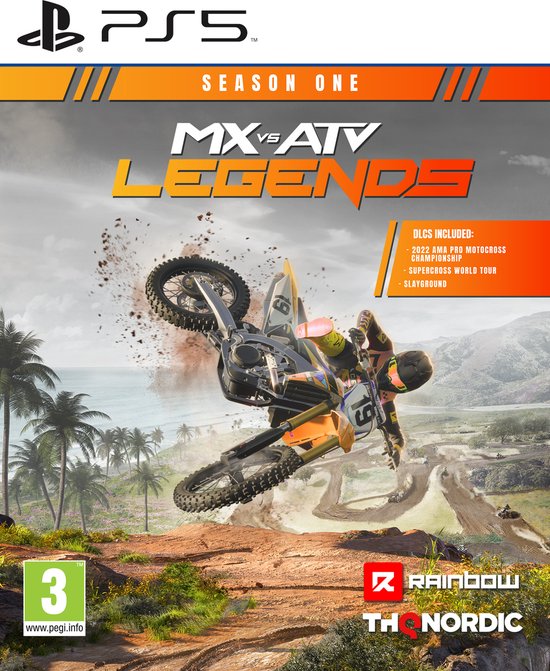 MX vs ATV Legends - Season One Edition (PS5), Rainbow, THQ Nordic