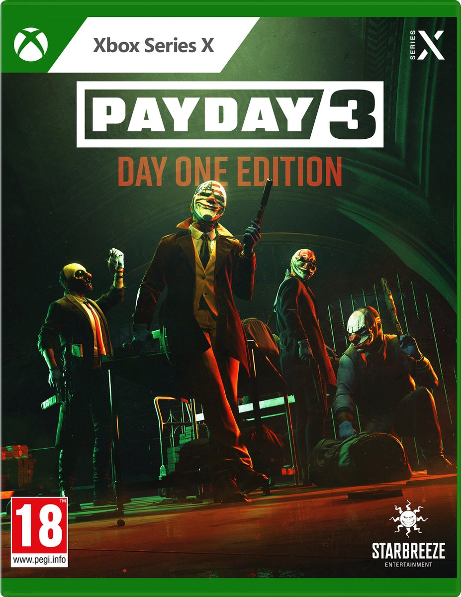 Payday 3 - Day One Edition (Xbox Series X), Starbreeze Entertainment, Deep Silver