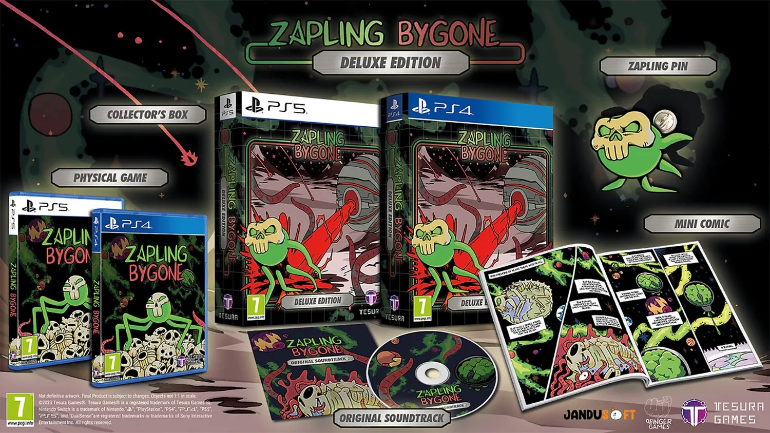 Zapling Bygone - Deluxe Edition (PS4), Tesura Games