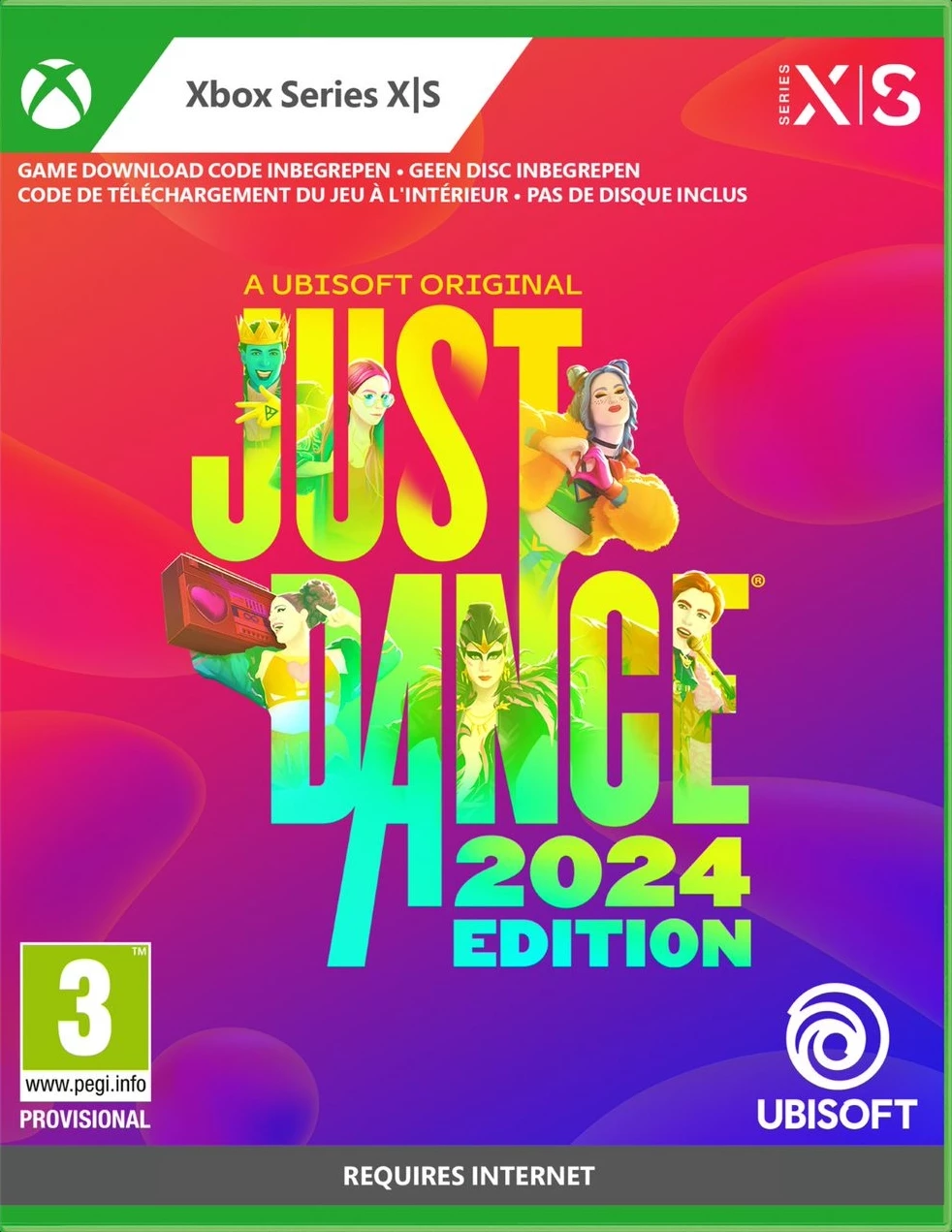 Just Dance 2024 (Code in a Box) (Xbox Series X), Ubisoft