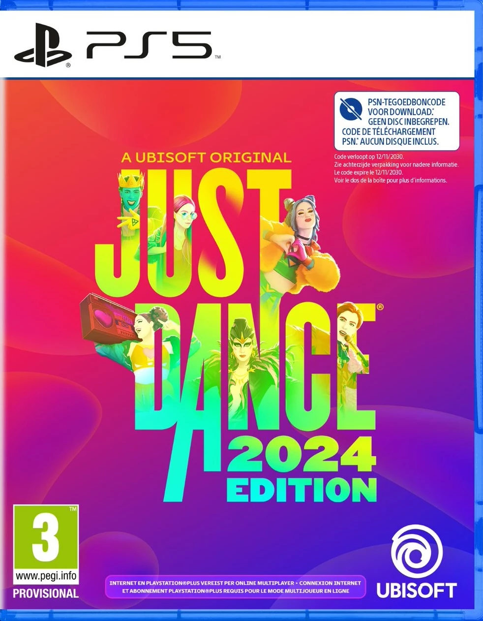 Just Dance 2024 (Code in a Box) (PS5), Ubisoft