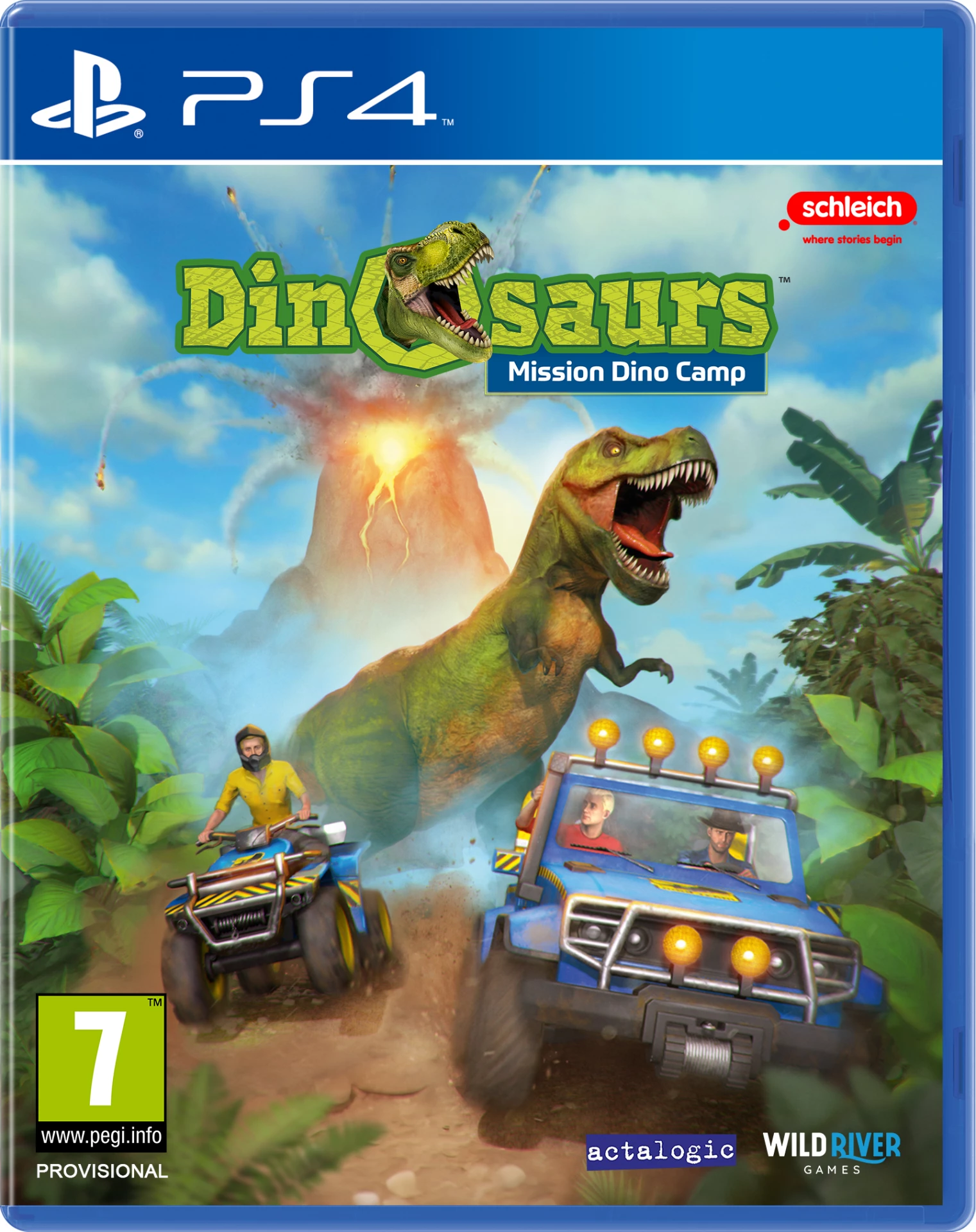 Schleich Dinosaurs: Mission Dino Camp (PS4), Wildriver Games