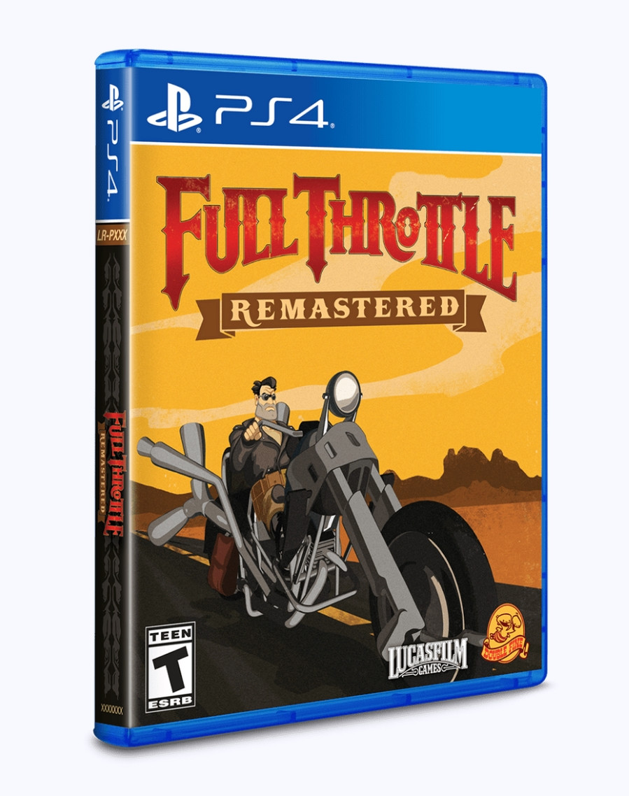Full Throttle - Remastered (PS4), Double Fine Productions, LucasArts, Shiny Shoe, Sh
