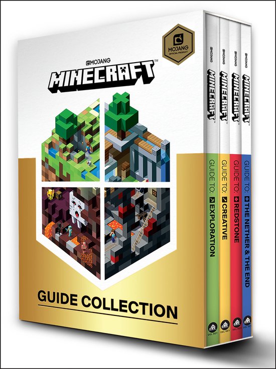Boxart van Minecraft: Guide Collection 4-Book Boxed Set (Guide), Mojang ab The Official Minecraft Team