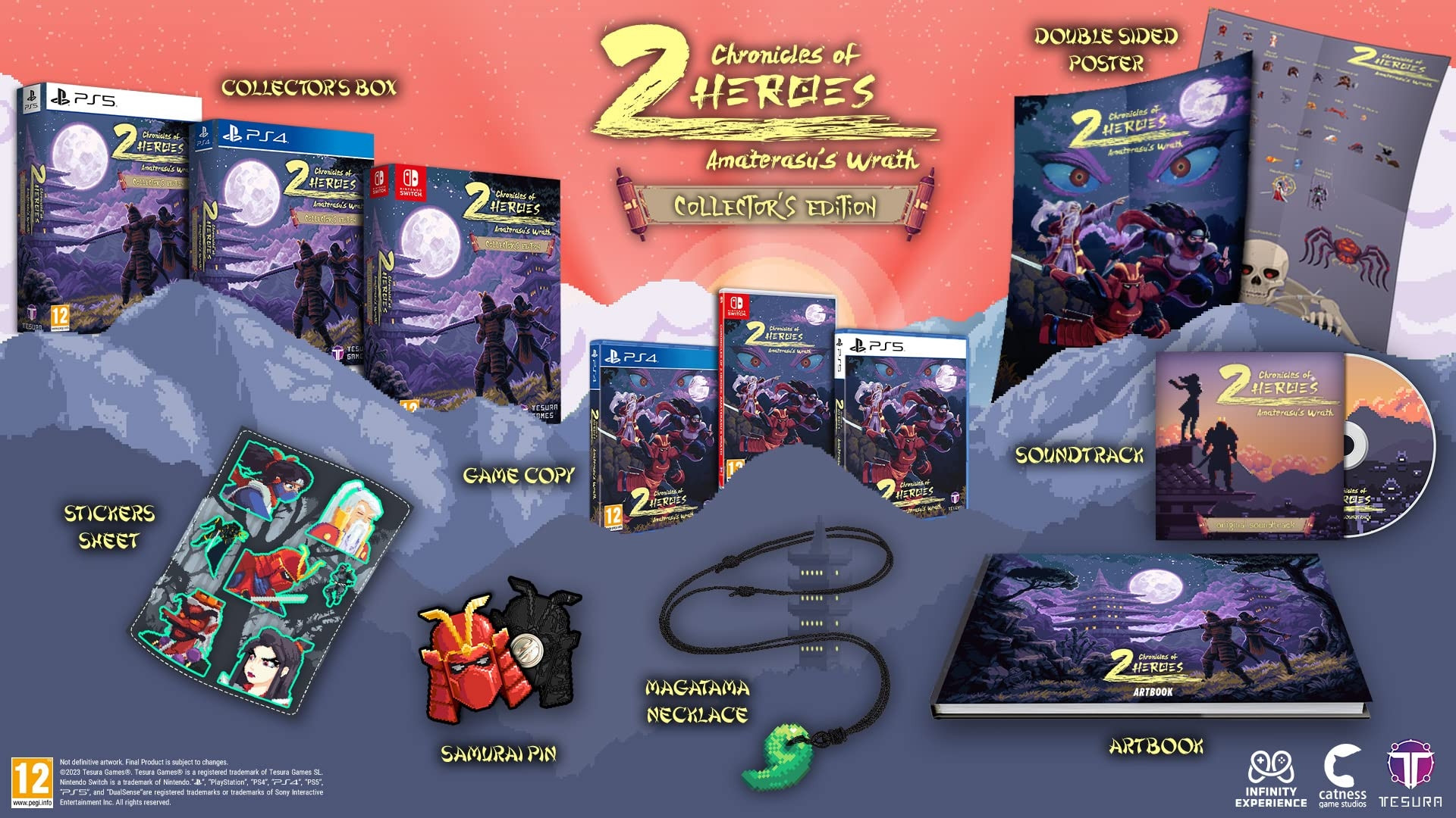Chronicles of 2 Heroes: Amaterasu's Wrath - Collector's Edition (PS4), Tesura Games